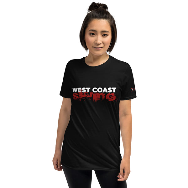 West Coast Swing Distressed Logo Unisex T-Shirt